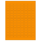 0.875" x 0.5"  Sheet Label
