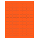 0.875" x 0.5"  Sheet Label