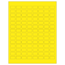 0.875" x 0.5"  Sheet Label