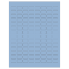 0.875" x 0.5"  Sheet Label