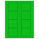 2.75" x 2.5"  Sheet Label