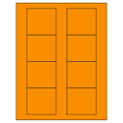 2.75" x 2.5"  Sheet Label