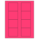 2.75" x 2.5"  Sheet Label