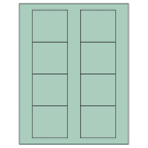 2.75" x 2.5"  Sheet Label