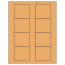 2.75" x 2.5"  Sheet Label