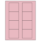 2.75" x 2.5"  Sheet Label