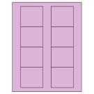 2.75" x 2.5"  Sheet Label