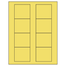 2.75" x 2.5"  Sheet Label