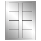 2.75" x 2.5"  Sheet Label