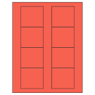 2.75" x 2.5"  Sheet Label