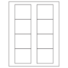 2.75" x 2.5"  Sheet Label