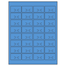 1.875" x 1.0625"  Sheet Label