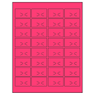 1.875" x 1.0625"  Sheet Label