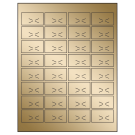 1.875" x 1.0625"  Sheet Label