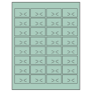 1.875" x 1.0625"  Sheet Label