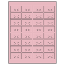 1.875" x 1.0625"  Sheet Label