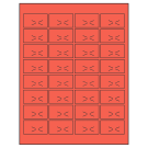 1.875" x 1.0625"  Sheet Label