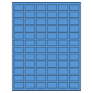 1.25" x 0.75"  Sheet Label