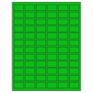 1.25" x 0.75"  Sheet Label