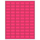 1.25" x 0.75"  Sheet Label