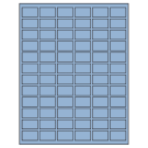 1.25" x 0.75"  Sheet Label