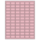 1.25" x 0.75"  Sheet Label