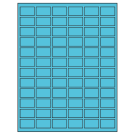 1.25" x 0.75"  Sheet Label