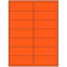 4" x 1.4375"  Sheet Label