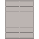 4" x 1.4375"  Sheet Label