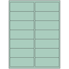 4" x 1.4375"  Sheet Label