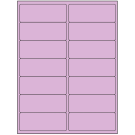 4" x 1.4375"  Sheet Label