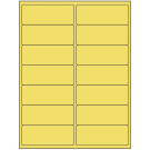 4" x 1.4375"  Sheet Label