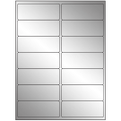 4" x 1.4375"  Sheet Label