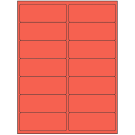 4" x 1.4375"  Sheet Label