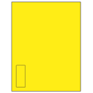 1.125" x 2.6875"  Sheet Label
