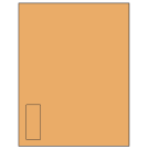 1.125" x 2.6875"  Sheet Label