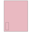 1.125" x 2.6875"  Sheet Label