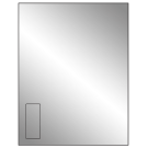 1.125" x 2.6875"  Sheet Label