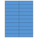 4.25" x 1.1"  Sheet Label