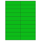 4.25" x 1.1"  Sheet Label