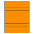 4.25" x 1.1"  Sheet Label