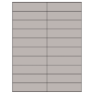 4.25" x 1.1"  Sheet Label