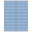 4.25" x 1.1"  Sheet Label