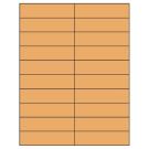 4.25" x 1.1"  Sheet Label