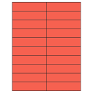 4.25" x 1.1"  Sheet Label