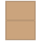 8.375" x 5.375"  Sheet Label