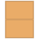 8.375" x 5.375"  Sheet Label