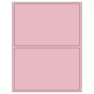 8.375" x 5.375"  Sheet Label