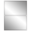 8.375" x 5.375"  Sheet Label