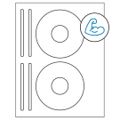 4.625" x 4.625"  Sheet Label